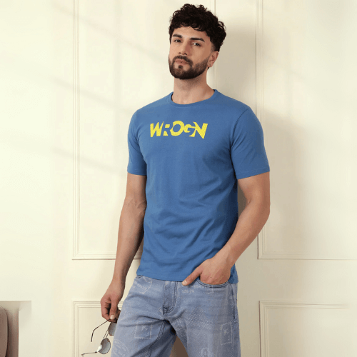 Chest Print T-Shirt